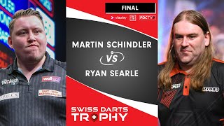 BRILLIANCE IN BASEL Martin Schindler vs Ryan Searle  2024 Swiss Darts Trophy [upl. by Fassold]