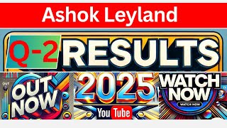 ashok leyland share news today  ashok leyland share q2 results 2025  ashok leyland share analysis [upl. by Choong]