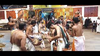 panchavadyamtrichambaramtempleutsavam12032024 [upl. by Nivlag894]