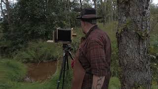 Wet plate in Iceland [upl. by Notsreik]