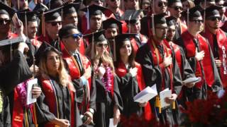 2016 CSU Stanislaus Commencement Ceremony [upl. by Worra321]