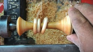 woodturning wizardry Scrap wood to masterpiece  woodcarving [upl. by Katinka580]