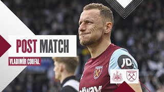 quotWe Just Let Them Playquot  Newcastle 43 West Ham  Vladimír Coufal  Post Match Reaction [upl. by Kameko]