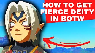 How To Get Fierce Deity Armor amp Sword In BOTW [upl. by Cope]