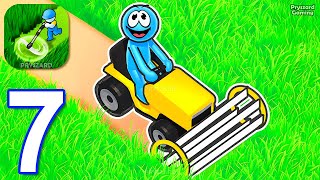 Backyard Master  Gameplay Walkthrough Part 7 Stickman Backyard Lawn Mower iOS Android [upl. by Eniluap]