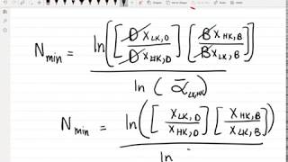 FUG Fenske Equation [upl. by Averyl359]