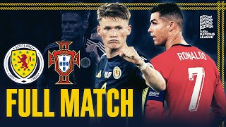 FULL MATCH  Scotland v Portugal  2024 UEFA Nations League  Scotland National Team [upl. by Akiem]