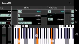 SynprezFM v223 Tutorials Portamento [upl. by Switzer]