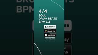 115 BPM Drum Beat 44  drumloop bpm drumbeat flstudio metronome musicproducer [upl. by Anadal]