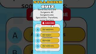 Syllogism Practice Questions 12  Syllogism Reasoning Tricks  Genius Gird Syllogism reasoning [upl. by Forrer]