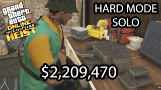 GTA Online Cayo Perico Heist Solo Stealth Hard Mode 2209470 [upl. by Piefer]