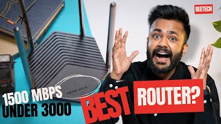 1500 Mbps 🔥 Mercusys AX1500 MR60X Router Unboxing  Review  Best Router Hindi [upl. by Nayrda]