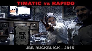 TIMATIC vs RAPIDO I JBB 2015 Rückblick  8tel Finale [upl. by Adnyl]