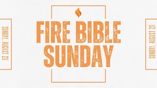 Fire Bible Sunday  Guest Speaker David Raley  11 am [upl. by Jones]