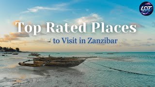 Top Rated Places to Visit in Zanzibar [upl. by Eissej]