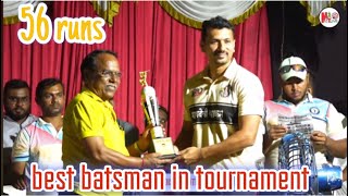 best batsman in tournament at kolshet 2024 [upl. by Boor]