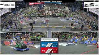 Qualification 73  2023 FIRST Championship  Galileo Division [upl. by Gelasius]