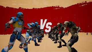 Blood Bowl 3  Season 6  Shambling Undead vs Old World Alliance  Game 1 No Commentary [upl. by Ihcur]