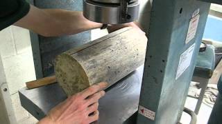 Split Cylinder Testing ASTM C496 [upl. by Kerril]