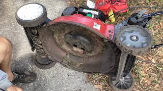 2019 Craftsman M260 Mower for 10 Can we get it to Start Lets Verify we have a Working Engine [upl. by Leesa820]