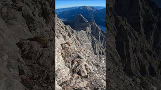 Watzmann Schlüsselstelle Rückwärts 🤔 Watzmann Traverse watzmann schlüsselstelle berchtesgaden [upl. by Llednar]