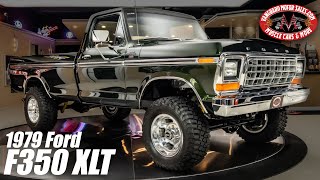 1979 Ford F350 XLT 4X4 For Sale Vanguard Motor Sales 3099 [upl. by Aniaj460]