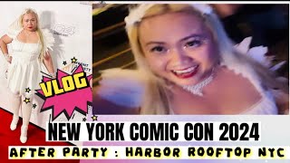 FULL VLOG💥 NEW YORK COMIC CON AFTER PARTY 2024 newyorkcomiccon nycc cosplay comiccon2024 [upl. by Lasser687]