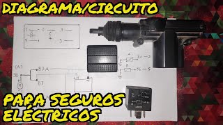 Diagrama para seguros eléctricos jetta golf Cabrio mk3A3 [upl. by Eelana166]