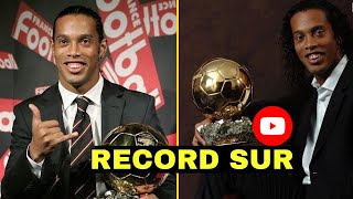 Le record de Ronaldinho sur YouTube en 2005 [upl. by Ihpen819]