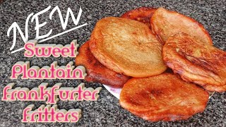 How To Make Frankfurter with Sweet Plantain Fritters [upl. by Ymer]