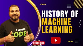 History Of Machine Learning Dicussing The Entire Timeline [upl. by Had]