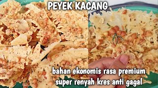 RESEP PEYEK KACANG TANAH RENYAH KRIUK KRES GURIHDILENGKAPI TIPS ANTI GAGAL [upl. by Panter]