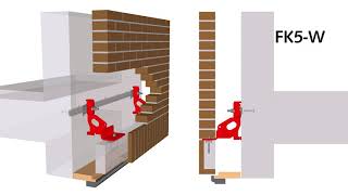 HALFEN FK5 metselwerkondersteuning [upl. by Yrebmik902]