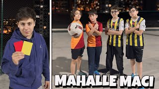 ARKADAŞLARIMLA MAHALLE MAÇI YAPTIK CHALLENGE  OLAYLI MAÇ [upl. by Annawd]