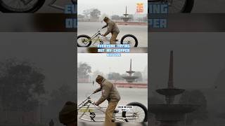 Police trying my Chopper Bicycle [upl. by Yddub]