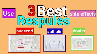 Nebuliser Respules use and side effects  Asthalin budecort duolin [upl. by Woodley548]