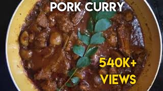 Kerala style pork curry Easter special Easy recipe [upl. by Isabea]