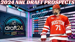 Top 10 BEST Center Prospects  2024 NHL Draft [upl. by Frederic]