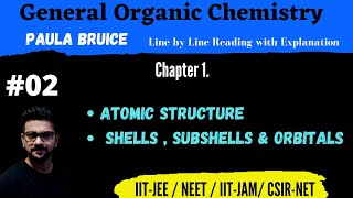 General Organic Chemistry class 11 GOC  Atomic Structure  Atomic Orbitals  Shells And Subshells [upl. by Reta]