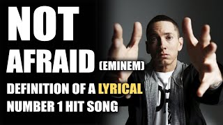 See Why Eminem NOT AFRAID is also a quotLyricalquot Masterpiece [upl. by Leber111]