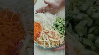 SIMPLE CABBAGE SALAD  CABBAGE SALAD  MaiPai Recipe [upl. by Dnaltruoc]