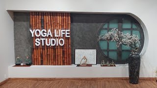 installation indoors palm trees 03004246125 yoga life studio sialkot service all over Pakistan [upl. by Moira]