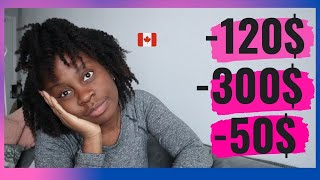 TON SALAIRE NET AU CANADA 🤧😓😭 [upl. by Einaoj]