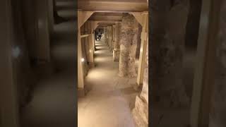 Saqqara Pyramid from inside egypttraveltourismegyptionarabicexplorepalace pyramids🇪🇬🫅📜 [upl. by Ytsirk]