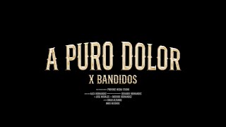 Bandidos  A PURO DOLOR Video Oficial Desde Cero Vol 2 [upl. by Atir]