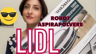 LIDL ROBOT ASPIRAPOLVERE SILVER CREST  SaimonLovesMakeUp [upl. by Nodyarg]