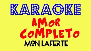 Amor Completo  Mon Laferte KARAOKE UKULELE [upl. by Natalee]