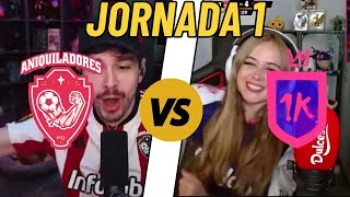 RESUMEN REACCION JUANSGUARNIZO JORNADA 1 ANIQUILADORES VS 1K  KINGS LEAGUE [upl. by Rosinski]