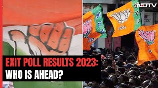 Exit Polls 2023 LIVE  Close Race In Madhya Pradesh Congress Ahead In Chhattisgarh  NDTV LIVE TV [upl. by Emmey]