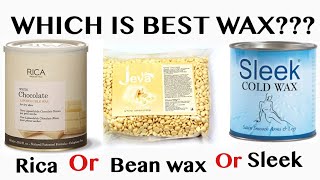 Wax comparison Which is best wax available in market [upl. by Xyla52]